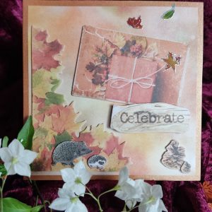 Herbstzauber-Perlmutt-3D-Glückwunschkarte