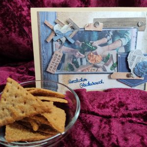 Vintage-Stammtisch-Glückwunschkarte