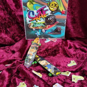 Streetstyle-Skateboard-Glückwunschkarte