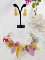 Frühlingsblüten Ohrring- & Armband-Set – Bild 6