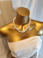 Pastell-Irisierende-Perlenkette mit Magnetverschluss – Bild 5