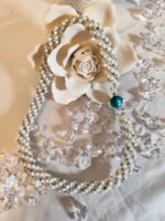 Pastell-Irisierende-Perlenkette mit Magnetverschluss – Bild 4